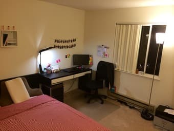 $1074 Private bedroom and bathroom in a luxury apartment complex 1