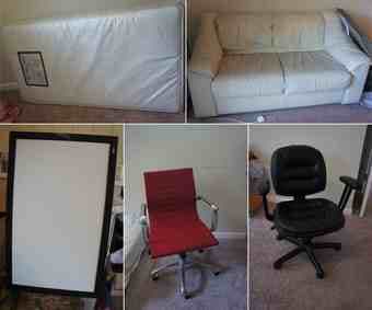 Moving sale: lamp, laundry machine ad TV 3