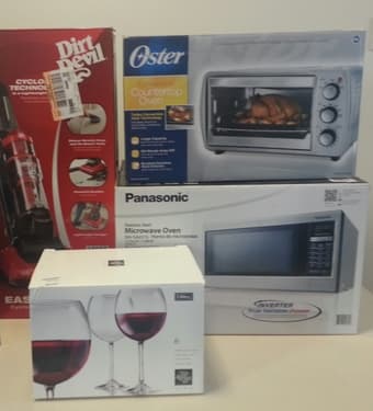Microwave, Oven, Vacuum, Wine Glasses 1