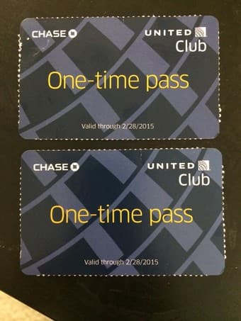 2 United Club passes selling for $20 1
