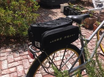 Bicycle trunk bag $40 1