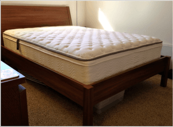 Simmons Beautyrest Mattress and IKEA Nyvoll bed frame (full size) $200 1
