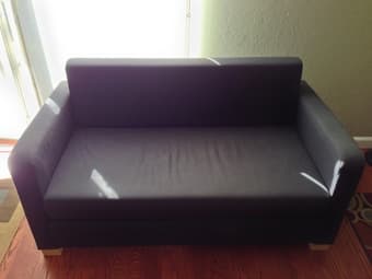 Ikea Solsta Sofa and coffee table 2