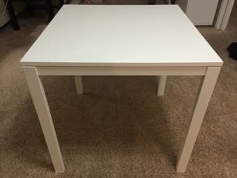 IKEA MELLTORP Table, white - 30$ 1