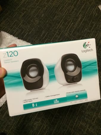 Brand New Logitech z120 Stereo speakers for $20 1