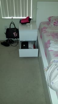 Ikea nightstand / bedside table for sale! Like new!! 1