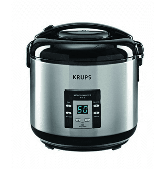 Krups 4 in 1 rice cooker, slow cooker, steamer, oatmeal cooker $35 1