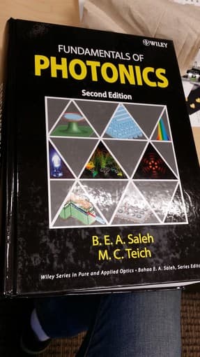 Fundamentals of Photonics 1