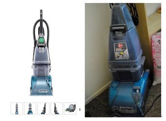 Hoover SteamVacuum With Clean Surge ($60) 1