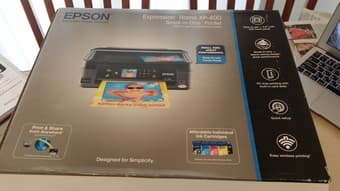 Printer EPSON XP-400 and approx. 800 sheets of paper all for $40 2