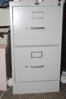 new file cabinet. one for $7, two for $10 1