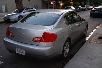 Infiniti G35, 2004, Silver/Blk Leather, 67K, 4 Door - $11,000 3