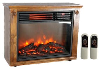 Infrared Electric Fireplace for SALE - $250/OBO  (Retails over $600!!) 1