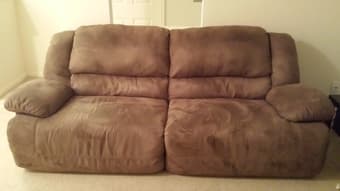 Ashley recliner couch sofa - like new + 5 year warranty OBO - $490 1