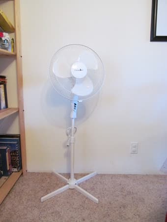 Moving sale: fan and tower heater, both for 30! 2