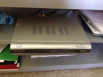 Analog to Digital TV Converter and Antenna on sale 1