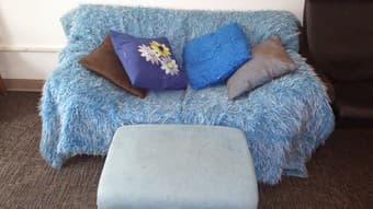 Full Kitchen Supplies + Couch + Bathroom Mats +Chair + Mirror 1