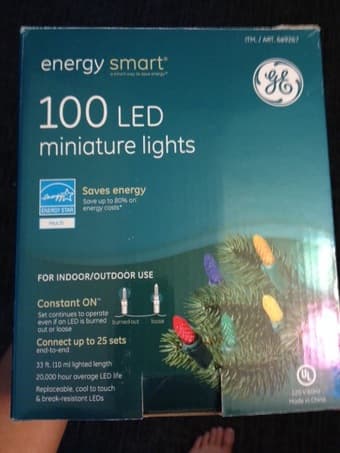 Christmas LED lights 1