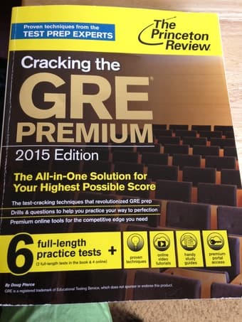 GRE Princeton Review 2015 Edition - $15 (Temecula) 1