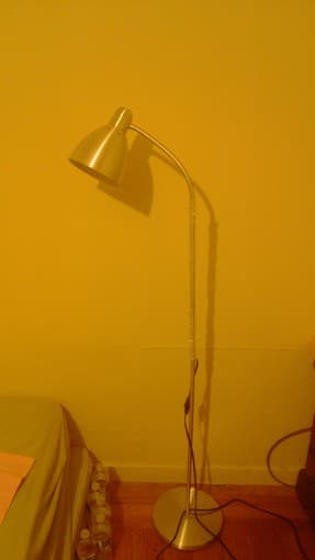 Moving sale--bed, desk, lamp, coffee machine 2