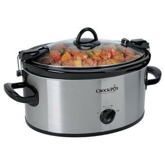 $25 New Crock-Pot Cook' N Carry 6-Quart Oval Manual Portable Slow Cook 1