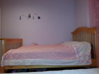 Convertible Crib/Toddler/Full Bed + Conversion Kits- $250 1