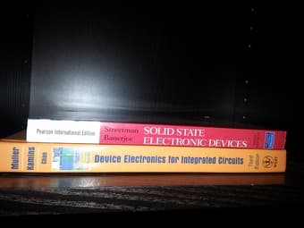 EE: solid state device & Divice electronics for IC 1