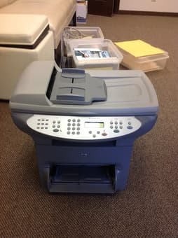 HP Laser Jet Printers 3330 & 3380; printer cartridges new in box 1