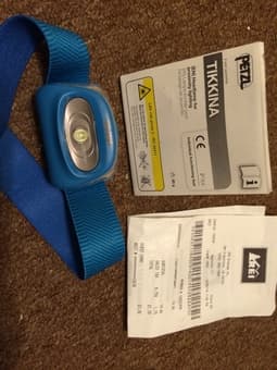 Petzl Timmons headlamp-$20 (less than what I paid) 1