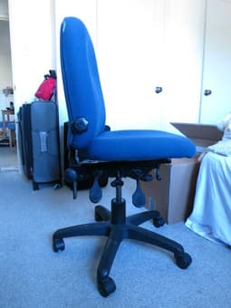 IKEA ALVE desk & sturdy computer chair - $100 (palo alto) 3