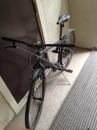 Bike - Marin Hamilton 29er with mud guards and lock 2