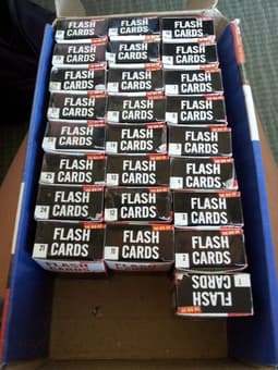 For SALE: GRE Flash cards almost complete set, $10 1