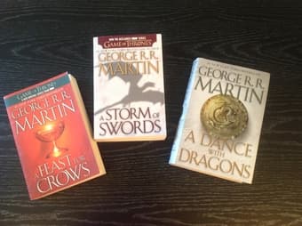 Game of Thrones 3x books 1