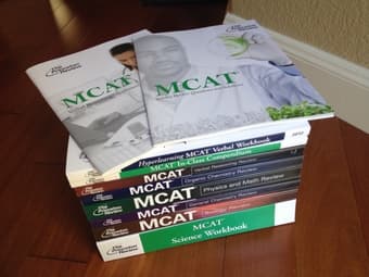 NEW Princeton Review MCAT complete course materials 1