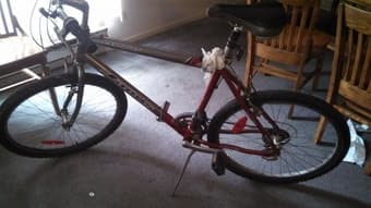 FOR SALE: Men's Hybrid Bike for Tall People, $80 1