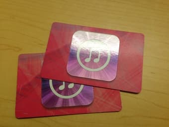 Apple iTunes cards $30 for $25! 2