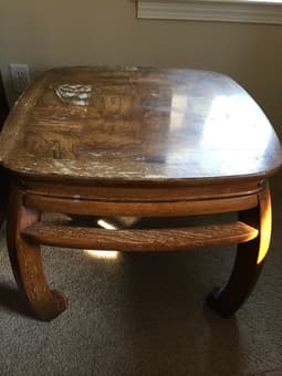 coffee table + end table 2
