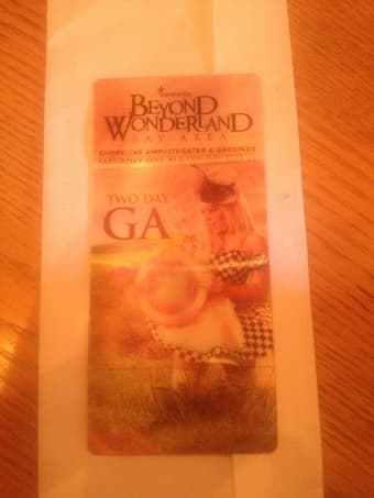 2-Day General Admission Ticket for Beyond Wonderland Music Festival 1