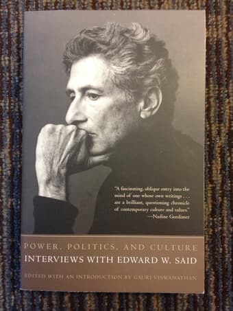 Power Politics and Culture Interviews with Edward Said BRAND NEW!!! 1