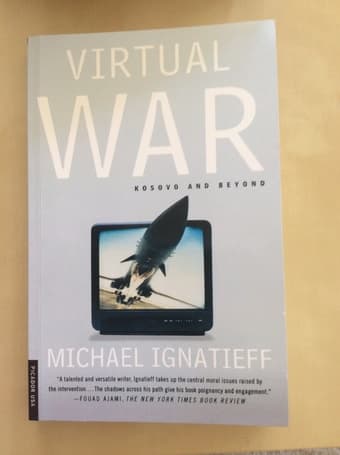 Book: Virtual War - Michael Ignatieff $5 1