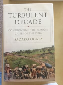 Book: Turbulent Decade - Sadako Ogata $10 Hardcover 1