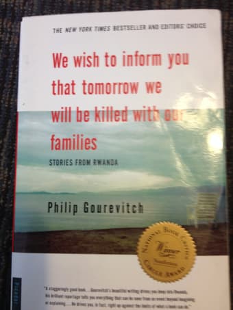 We Wish to Inform You that Tomorrow we Will be Killed With Our Familie 1