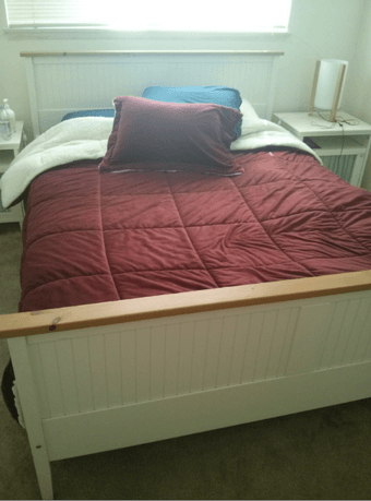 IKEA Bed + Mattress $250 1