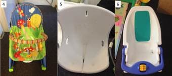 Baby Stuff - All 6 items for $50 (Jumperoo, Saucer, Bathtub, etc) 2