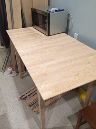 Dining Table, Seats 4-8, Like New! ($160) 1