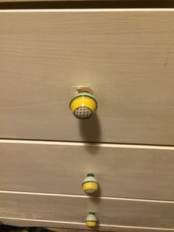 Large hand-painted dresser for sale 2