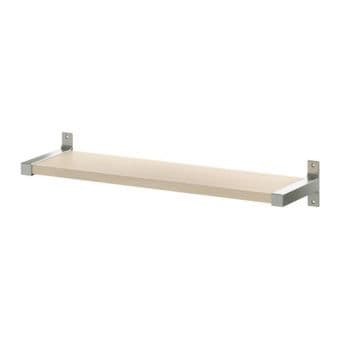 Brand new IKEA bookcase ($60) & shelf ($20) in birch veneer 2