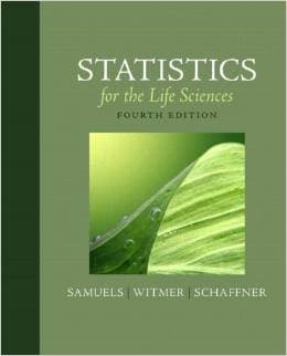 Wanted: Statistics for life sciences (STAT 141/BIO 141) 1