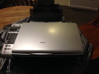 Epson Stylus CX7000F All-In-One Color Inkjet Printer $50 1