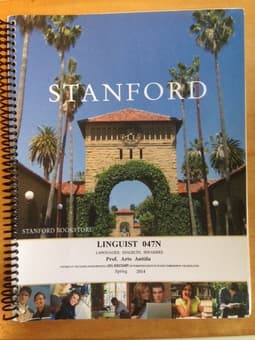 Linguistics 47N Course Reader 2014 Languages, Dialects, Speakers $70 1